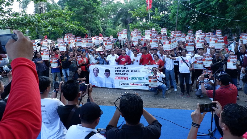 Deklarasi dukungan Jokowi-Amin