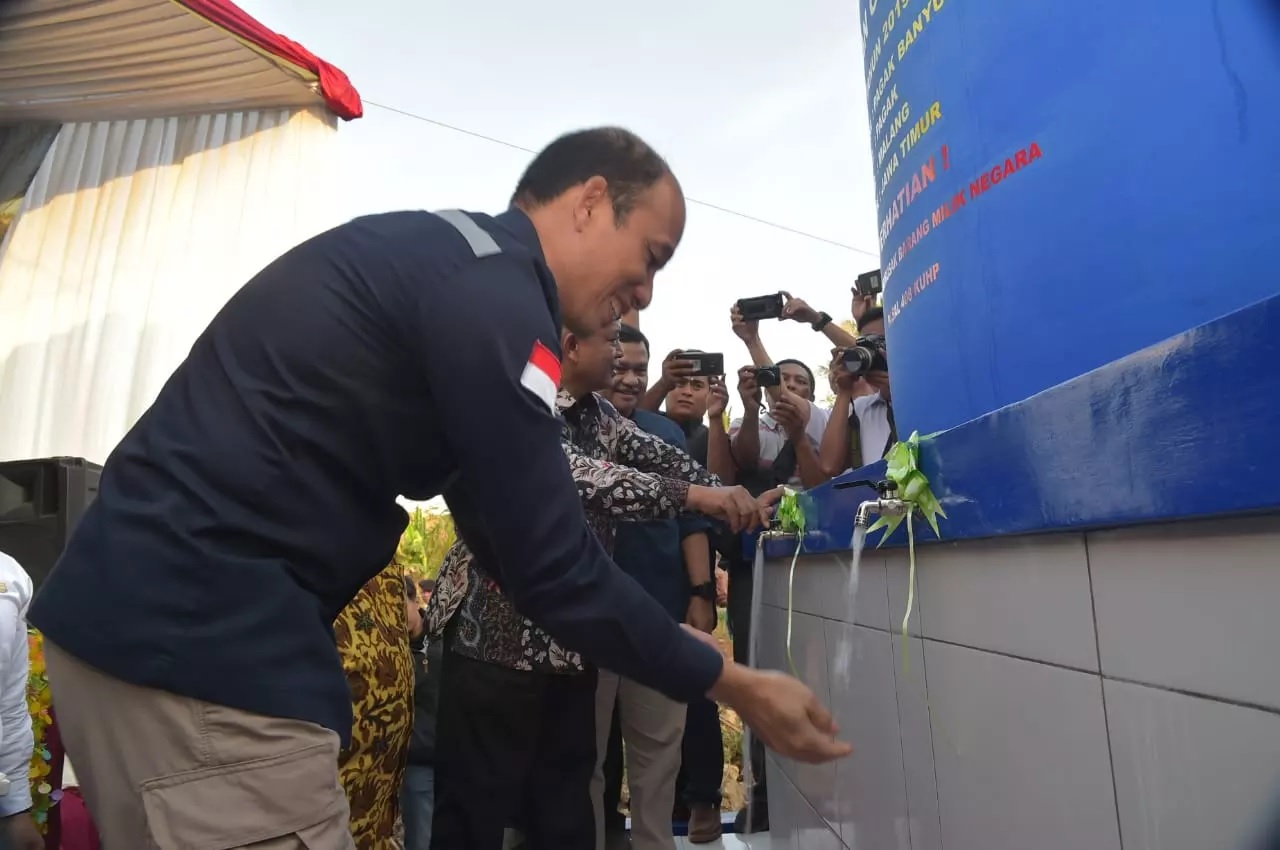 Kementerian ESDM Hibahkan Sumur Bor di Malang