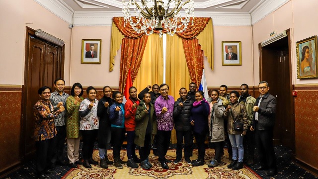 14 Mahasiswa Asal Papua Raih Beasiswa dari Pemerintah Rusia