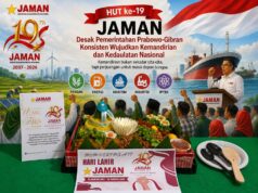 HUT ke-19 JAMAN, Desak Pemerintahan Prabowo-Gibran Konsisten Wujudkan Kemandirian dan Kedaulatan Nasional